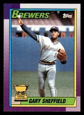 Gary Sheffield #718 Prices [Rookie] | 1990 Topps | Baseball Cards