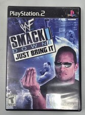 WWF SmackDown!: Just Bring It Sony Playstation 2 PS2 no manual