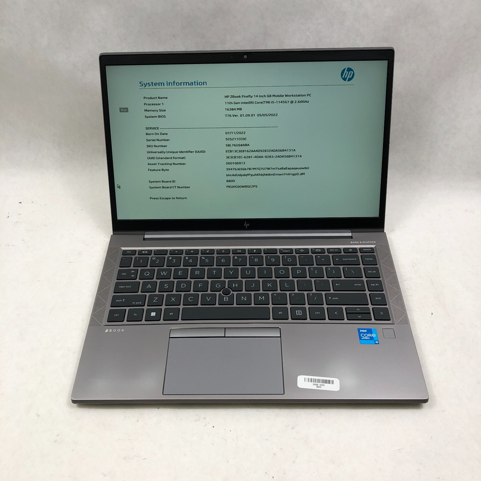 HP ZBook FireFly 14 G8 14