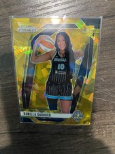 2024 Panini Prizm WNBA  Gold Ice Kamilla Cardoso Rookie Chicago Sky 6/10