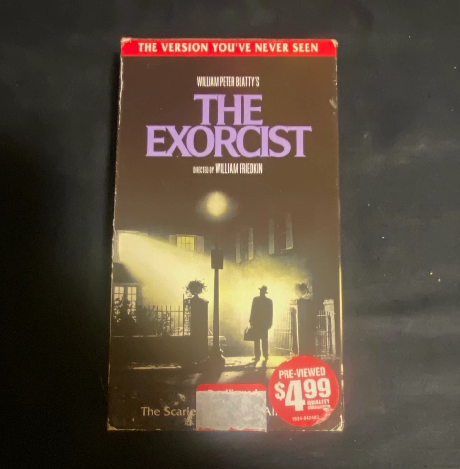 The Exorcist VHS NTSC R English Version You've Never Seen Warner 1973 - Image 1 of 4