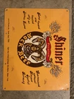 Vintage Shiner famous Texas metal beer sign