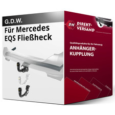 Anhängerkupplung abnehmbar für Mercedes EQS Fließheck 08.2021-jetzt top