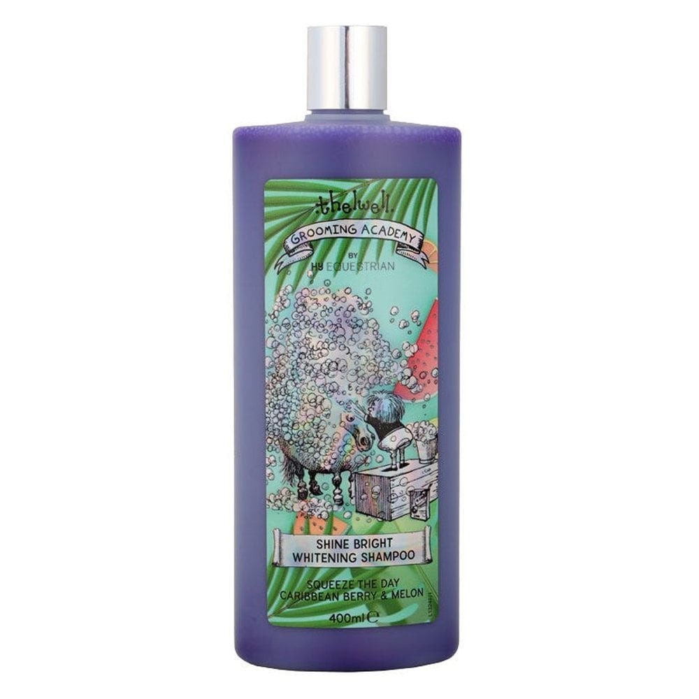 Thelwell Grooming Academy by Hy Equestrian-Shine Bright Whitening Shampoo 400ml