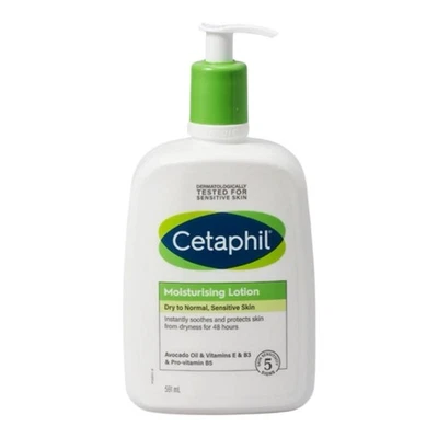Cetaphil Face & Body Moisturiser, 591ml Moisturising Lotion for Normal Dry Sen