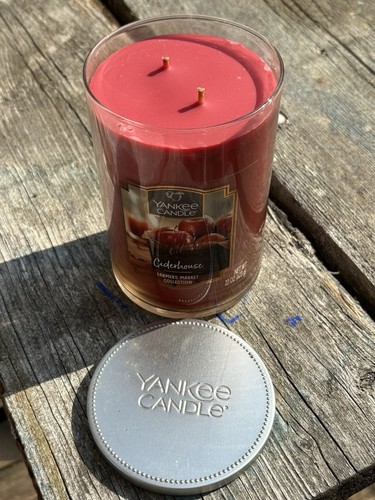 CANDELA YANKEE CONTADINI MERCATO COLLEZIONE SIDRO 22 OZ GRANDE BARATTOLO CANDELA - Foto 2 di 2