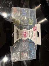 NIP Tulip GLAM-IT-UP  Hot-Fix crystals with container 750PC