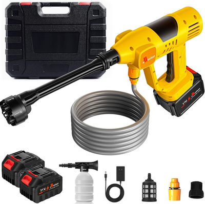 #ad Cordless Pressure Washer 900 PSI 2.4GPM Portable Power Washer with 2 Batteries $95.61