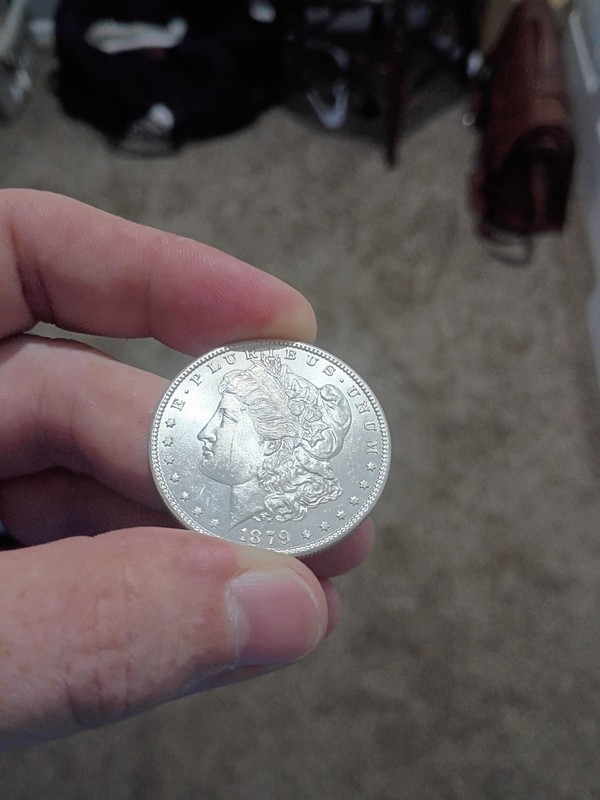 $1 1879 San Francisco Mint Morgan Silver Dollar BU  💎