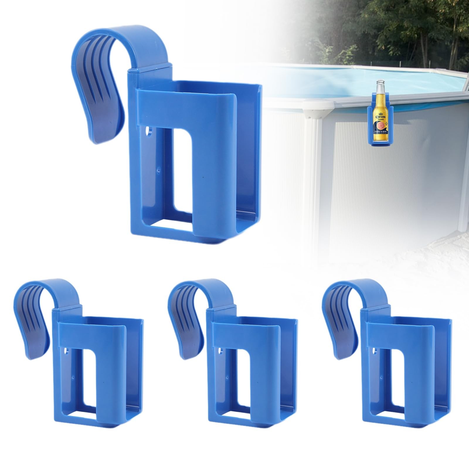 Galleggiante per piscina, portabicchieri gonfiabile per piscina, bar