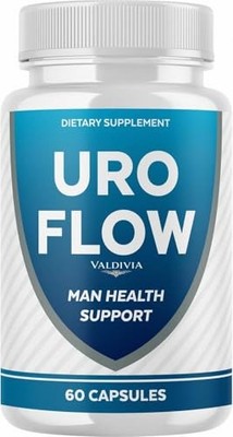 UroFlow Prostate Urinary Flow Support Men Supplement Capsules 1 Pack 60Ct