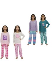 Pajamas Girls Eddie Bauer Youth Sleep Set 4-piece M lticolor M ltiples Size .