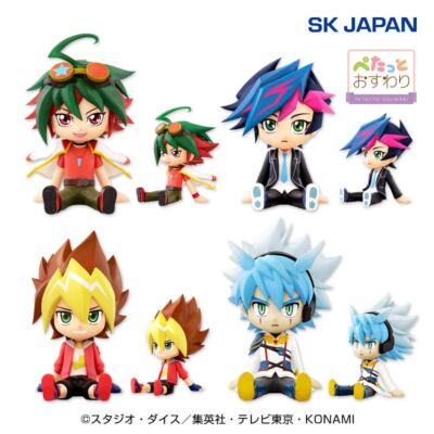 その他 YUYA KAWANISHI Yu-Gi-Oh! Duel Monsters Osuwari Figure vol.2 Set Yuya Yusaku Yuga