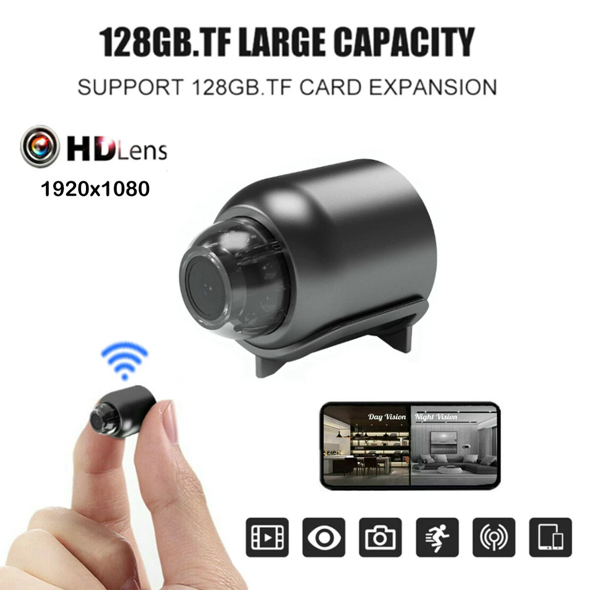 1080P Mini Wifi Camera , Home Surveillance Camera, with Waterproof