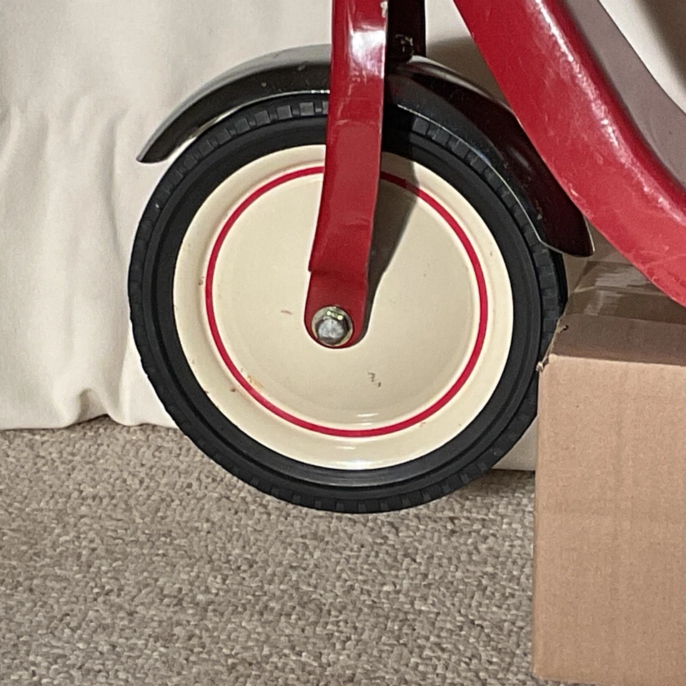 Radio Flyer Scooter Vintage Modelo # 38 "Rojo Retro" "Excelente Estado" Foto 2 de 4