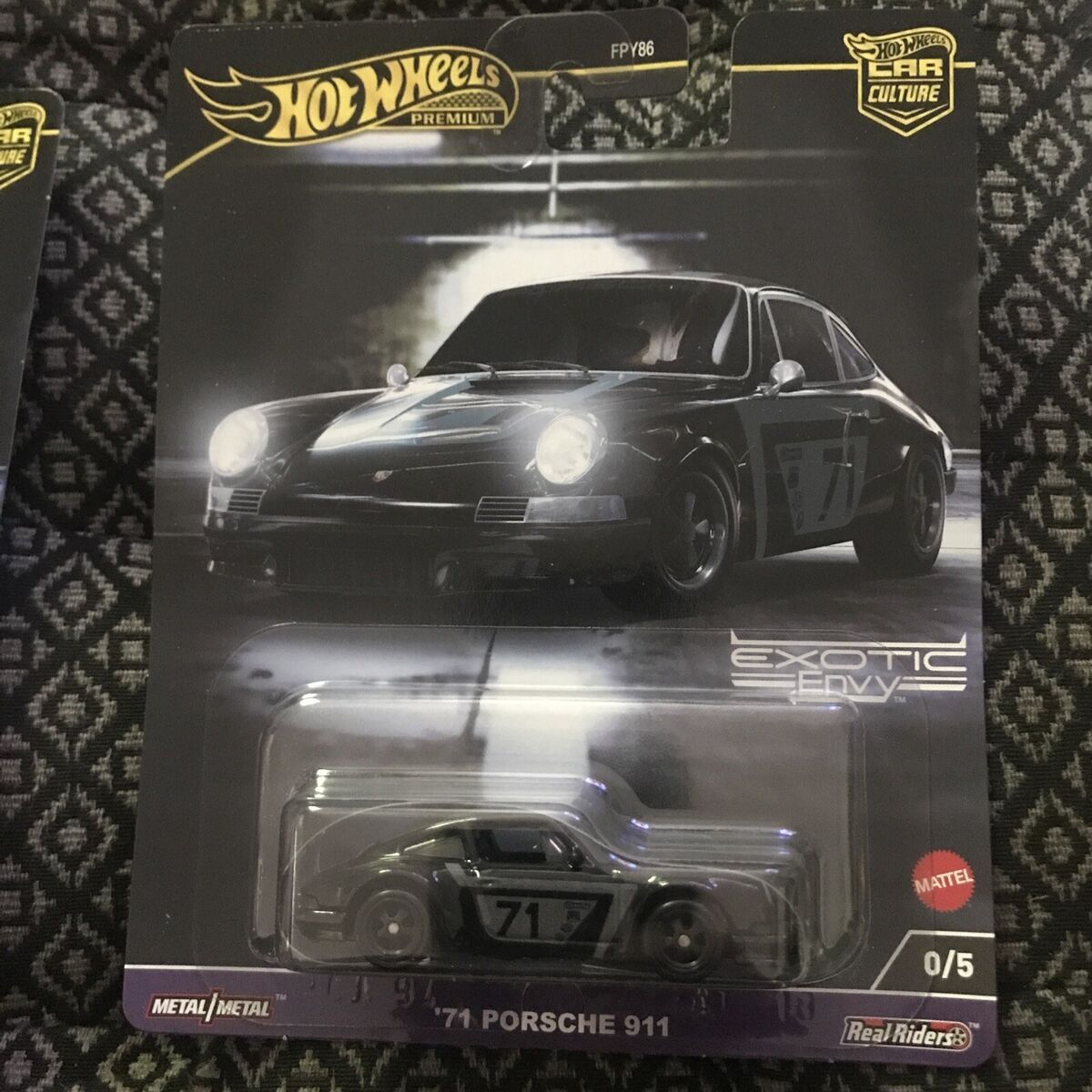 Hot Wheels Premium - Exotic Envy - #0/5 '71 Porsche 911 Hot Wheels Premium - Exotic Envy - #0/5 '71 Porsche 911