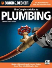 Black  Decker The Complete Guide to Plumbing: Expanded 4th Edition - Mod - GOOD