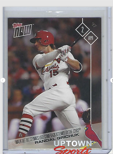 2017 Topps Now 5 Randal Grichuk