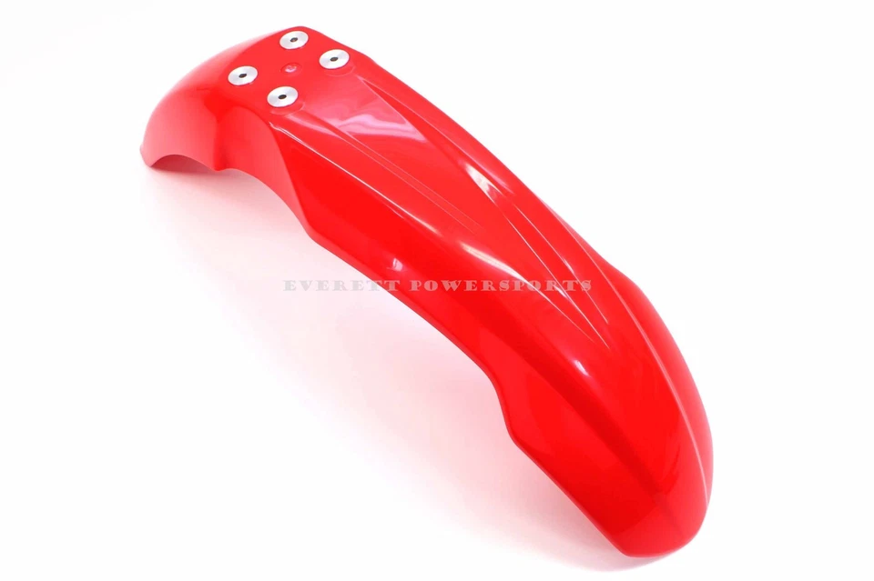 Guardabarros delantero OEM CR125 250 04-07, 04-08+ CRF250 450R, 04-17 CRF250 450X #T183* Foto 2 de 4