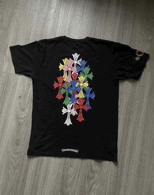 Chrome Heart Multicolor Cross Shirt | eBay