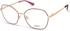 Candie's CA0185 069 Burgundy Women's Metal Optical Eyeglasses Frame 55-16-140 RX