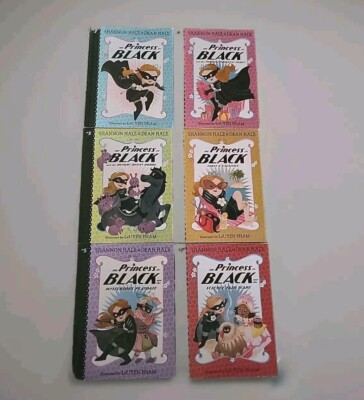 6 Book Set The Princess in Black Paperback Shannon &Dean Hale Quick Handling
