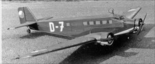 JUNKERS Ju 52 (Spannweite: 1815 mm). Modellba...