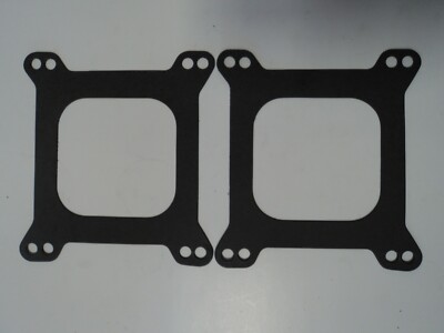 Holley AFB Carter Carb Gaskets (2) Carburetor Open 4 bbl. SBC BBC 350 454 Pair
