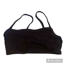 Fruit of the Loom Girls Black Sports Bra