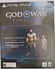 God Of War Ragnarok Preorder Bonus Content PS4 / PS5 DLC