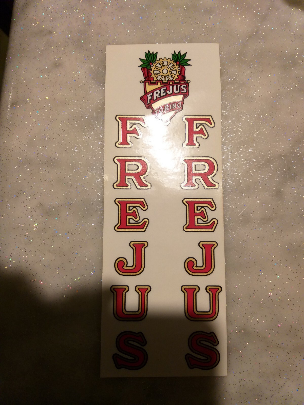  Frejus Decal Stickers Adesivo Badge Bici Da Corsa Eroica Nos Vintage 