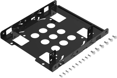SABRENT 2,5  Zu 3,5  HDD SSD Einbaurahmen, Festplatten Montage Kit Adapter (BK-H