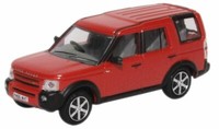 Oxford 76LRD008 Land Rover Discovery 3 Rimini Rot 1/76 MaßStab 00 Spur T48 Post