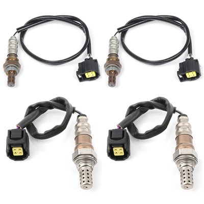 2Pcs Upstream + 2Pcs Downstream Fits 2015 Dodge Viper 8.4L 02 Oxygen O2 Sensor