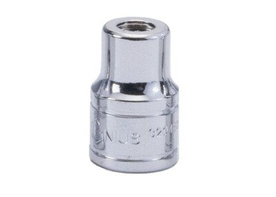 Genius Tools 3/8'' Dr. 12mm Hex Shank Bit Holder, 30mmL - 342+