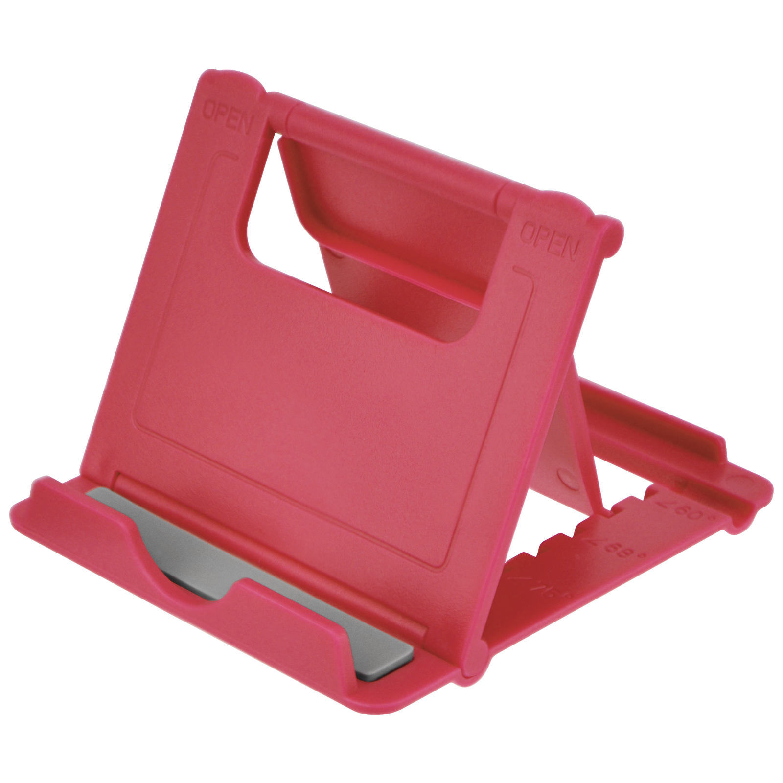 Adjustable PINK Phone Holder Stand Folding Foldable Cradle for Samsung