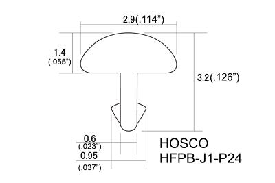 Hosco Precut Phosphor Bronze Fretwire 10'' radius - 24 Piece Set