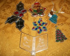 Set of 6 Christmas Ornaments/Decorations