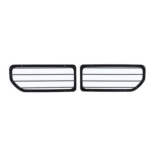 Para Suzuki Jimny JB64 JB74 2019-2021 Hierro Negro Luz Trasera Lámpara Cubierta Protector Borde - Imagen 2 de 12