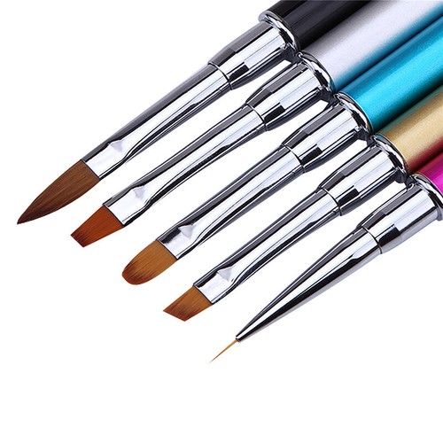 Makeup Nail Art Brush Line Drawing Pen Painting Liner thin Brushes 7-19mm - Picture 9 of 22