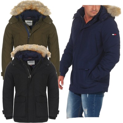 tommy hilfiger jacke parka herren