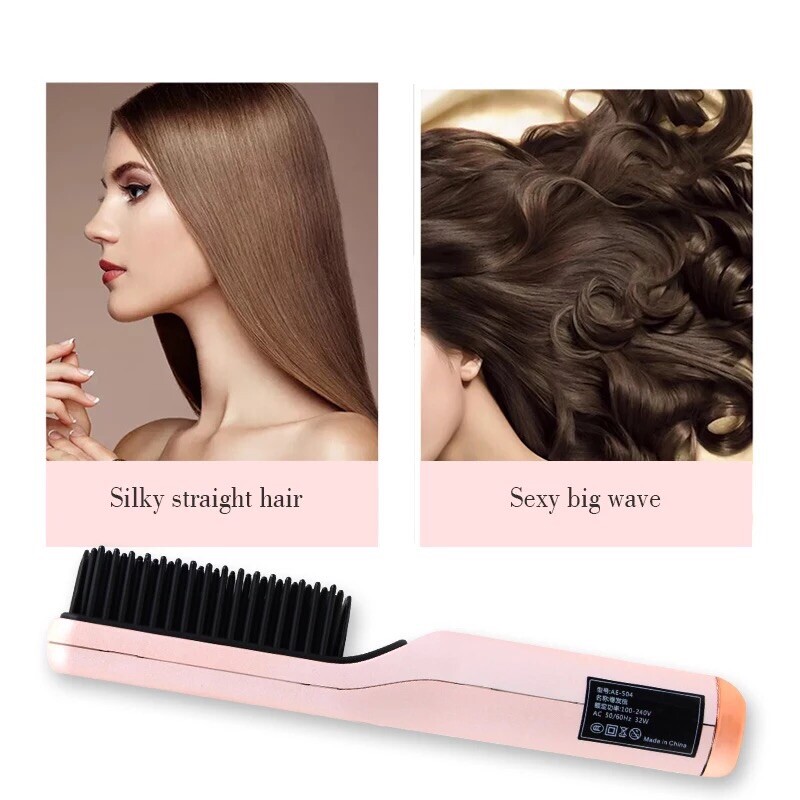 USB Wireless Charging Mini Portable Hair Straighter With Power Bank Option