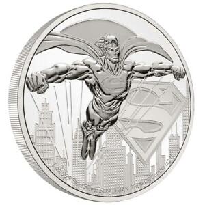 Niue - 2 Dollar 2021 - DC Comics™ - Superman™ (3.) - 1 Oz Silber ST