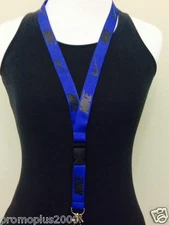Nike Lanyard in Blue with Black Logo 