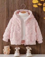 Jacke Kaputze Outdoor Fleece Baby Mädchen  G...
