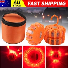 3PCS LED Road Flare Emergency Roadside Beacon Magnetic Warning Safety Light AU