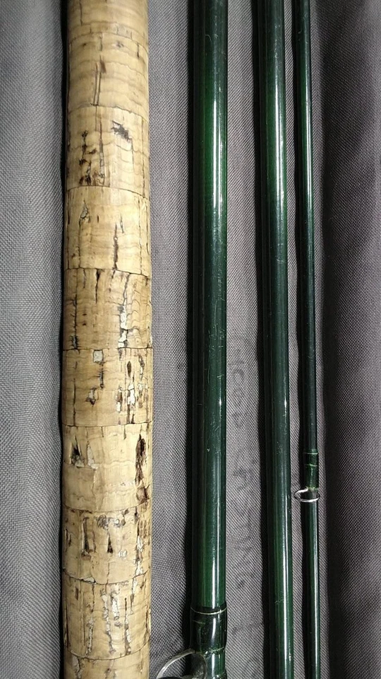 Caña con mosca ECHO 8136-4 #8/9 13 pies 6 pulgadas 4 piezas pesca con mosca verde Foto 4 de 4