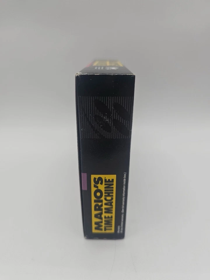 Mario’s Time Machine - SNES - CIB Complete in Box - Image 4 of 4