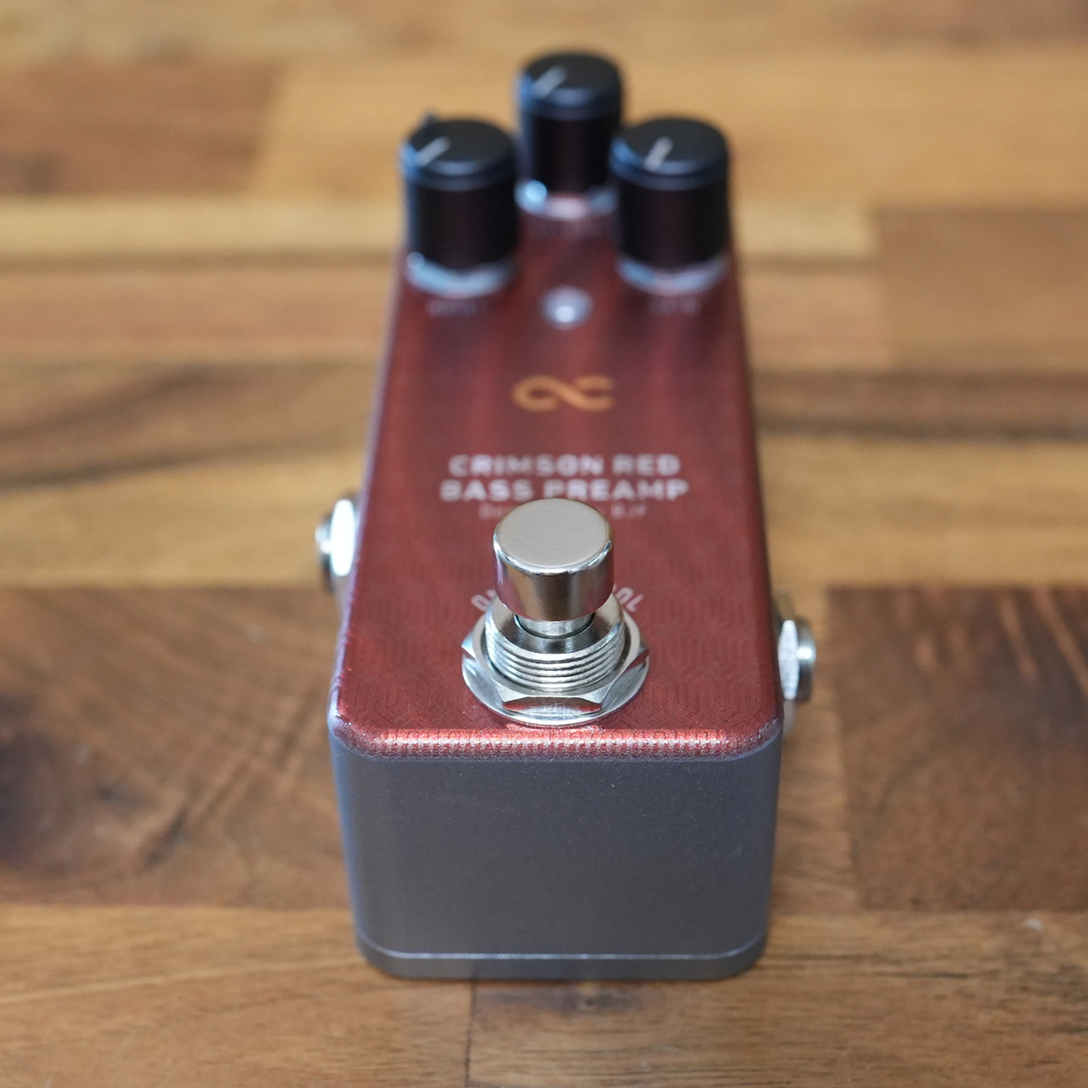 One Control Crimson Red Bass Preamp Upright Bass Sound Pedal BJFE