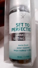 Salon Perfect Makeup Setting Spray Lt Weight Water Resistant Matte 1.7 fl oz New